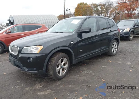 2012 BMW X3 xDrive28I from USA, damaged, VIN 5UXWX5C51CL727126